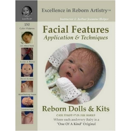 Facial Features for Reborning Dolls & Reborn Doll Kits CS#7 - Excellence in Reborn Artistry[ Series