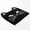 Black, variant on Black Cat Rug, Halloween Cat Bath Mat, Cat Face Shaped Bathroom Mat, Cute Spooky Non Slip Floor Mat for Fall Home Decor, Entryway, Kitchen, Bedroom, 16 x 16 Inch