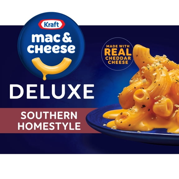 Kraft Deluxe Southern Homestyle Macaroni and Cheese Dinner, Box 11.75 oz - Pack of 1