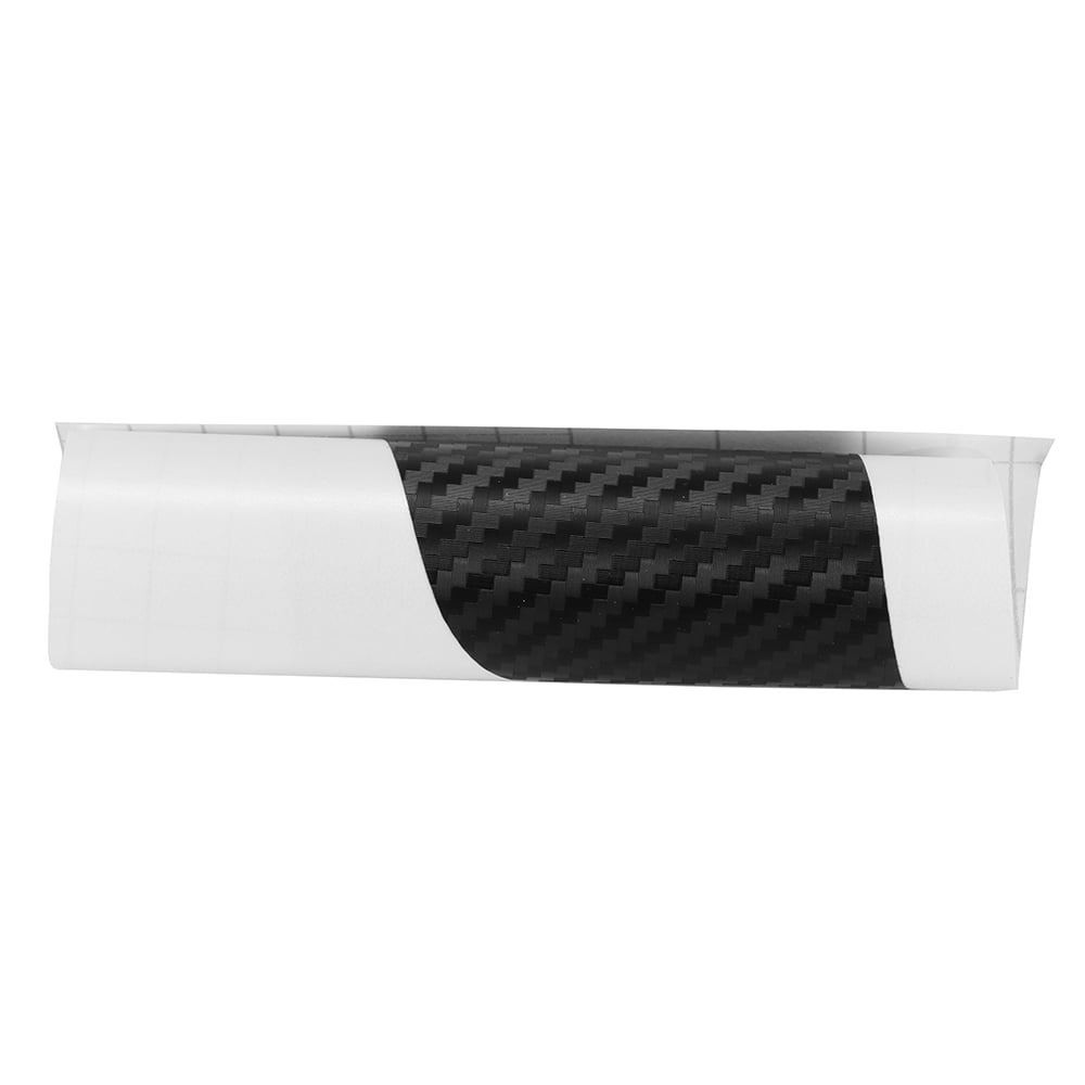Carbon Fiber Rear Bumper Sticker Trim 