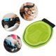 thumbnail image 4 of Guantes para el cuidado de mascotas ligeros de 1 Pc de Unique Bargains para tienda de mascotas de baño Amarillo Verde Silicona, 4 of 4