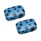 thumbnail image 1 of EeaseMX Estuche de almacenamiento para lentes de contacto, 2 unidades, con diseño creativo colorido para niñas (azul), 1 of 7