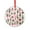 Pattern-1, variant on Glass Ornament Pink Clouds Glass Round Christmas Ornament Girls Cloud Sky Pink for Home Office Xmas Tree Decor