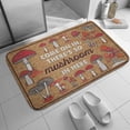 thumbnail image 5 of Mushroom Doormat, Welcome Doormat, Gift for Mushroom Lovers, So Much Mushroom Here Doormat, Houseplant Gift, Welcome Doormat,Home Decor,Front Back Door Mat,Coral Velvet Rug 17”x30”, 5 of 7