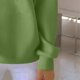 thumbnail image 2 of TaTaai Women's St. Patrick's Day Printed Round Neck Ribbed Long Sleeve Pullovers, Ribbed Fabric Casual All Match Comfort Tops Gift, 2 of 5