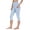 Light Blue, variant on Yoga Capris Leggings With Pockets for Women Seamless High Waisted Cropped Pants Workout Yoga Running Capri Pants Pinks 3XL