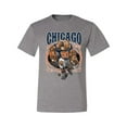 thumbnail image 2 of Wild Bobby, Chicago Fan | CHI Fantasy Football ,Sports, Men Graphic Tee, Heather Grey, Medium, 2 of 4