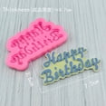 thumbnail image 4 of Molde de silicona 3D para decoración de tartas de cumpleaños, herramienta de decoración de pasteles de Chocolate, Fondant, números y letras, horno a vapor disponible, 4 of 4