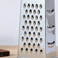 thumbnail image 3 of 1Set Box Grater Stainless Steel Kitchen Tool for Grating Slicing Chopping Chocolate Ginger Nutmeg Silver, 3 of 9