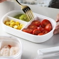 thumbnail image 3 of Layered Bento Box Lunch Container with Sealed Lid, Microwave and Freezer Safe, Keep Food Fresh and Delicious for On-the-Go Meals, 3 of 4