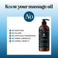 thumbnail image 6 of Sore Muscle Massage Oil for Body - Relaxing Massage Oil for Massage Therapy with Lavender and Rosemary Oils for Muscle Relief - Gentle Warming Massage Oil for Sore Muscles for Pro or Home Use (16oz), 6 of 6