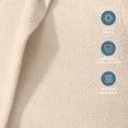 thumbnail image 4 of Bare Home Cozy Fleece Fitted Sheet - Extra Plush Polar Fleece - Deep Pocket Bed Sheet - Twin XL, Sand, 4 of 7