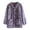 Dark Purple, variant on Bed Jackets for Women Fuzzy Fleece Button Up Loungewear Pajama Jackets Tops Women Winters Clothes (Pink M)
