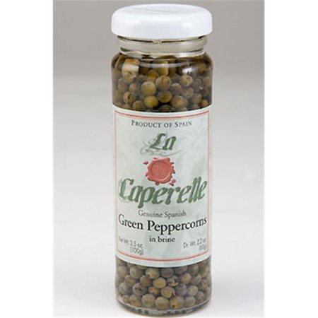 La Caperelle 3.5 oz. Green Peppercorns - Pack of 12