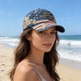 thumbnail image 6 of BSJJY 250th Anniversary USA Hat, USA 250th Anniversary Distressed Casual Cap, Retro American Tribute Hat Gift Honoring Patriots & Veterans (B), 6 of 8