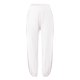 thumbnail image 5 of Gibobby Pantalones de yoga Color Sólido Pantalones Ocio Mujer Correr Estiramiento Ejercicio Dividir Yoga Pantalones(Blanco,M), 5 of 5