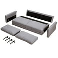 thumbnail image 6 of Snowhill 71in Modern Premium Linen Sofa, 6 of 6