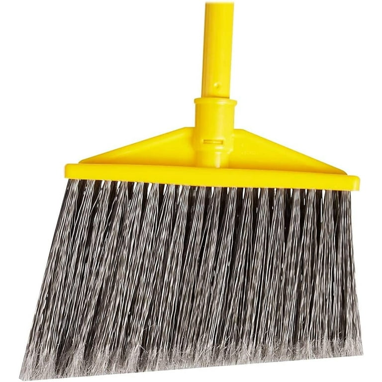 Rubbermaid Commercial Lobby Pro Poly Bristle Broom, Black