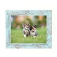 thumbnail image 4 of HomeRoots 11"x13" Rustic Blue Picture Frame, 4 of 5