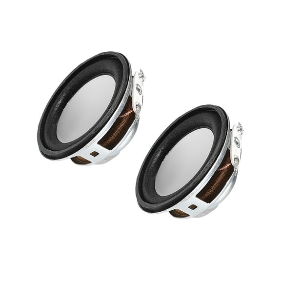 Uxcell 3W 4 Ohm Micro Internal Speaker Magnet Loudspeaker 1.57" Dia 2PCS