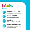thumbnail image 5 of One A Day Kids Multivitamins Gummies with Vitamin C, D, E & Zinc for Immune Support, Assorted Fruit Flavors, 60 Count, 5 of 11