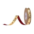 thumbnail image 2 of Christmas Wired Edge Ribbons Accessory Comfortable to Touch Multipurpos Festival Style C, 2 of 9