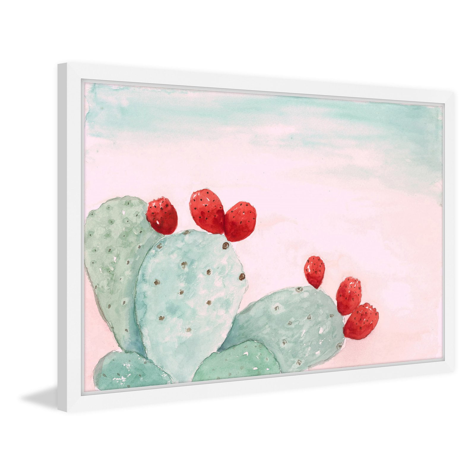 "Opuntia" Framed Painting Print