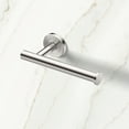 thumbnail image 4 of Gatco Latitude II Bathroom Wall Mounted Euro Toilet Paper Holder, Satin Nickel, 4 of 4