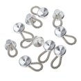 thumbnail image 2 of Abbracc 3-4pack 10 Pieces Metal Button Extenders Jeans Shirt Waistband Expanders 3 Pcs, 2 of 9