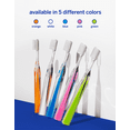 thumbnail image 3 of Supersmile Crystal Collection Toothbrush, 45 Degree Angled, Soft, Green Peridot, 3 of 7