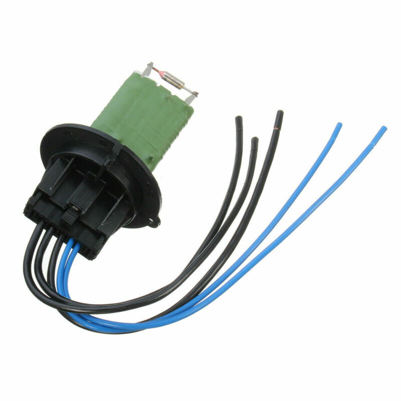 Plug Wiring Harness Replacement for P-eugeot 206 307 C-itroen C3 Xsara Picasso 6450JP Heater Blower Motor Fan Resistor 