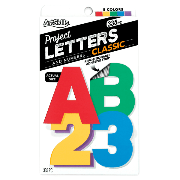 ArtSkills Classic Poster Letters
