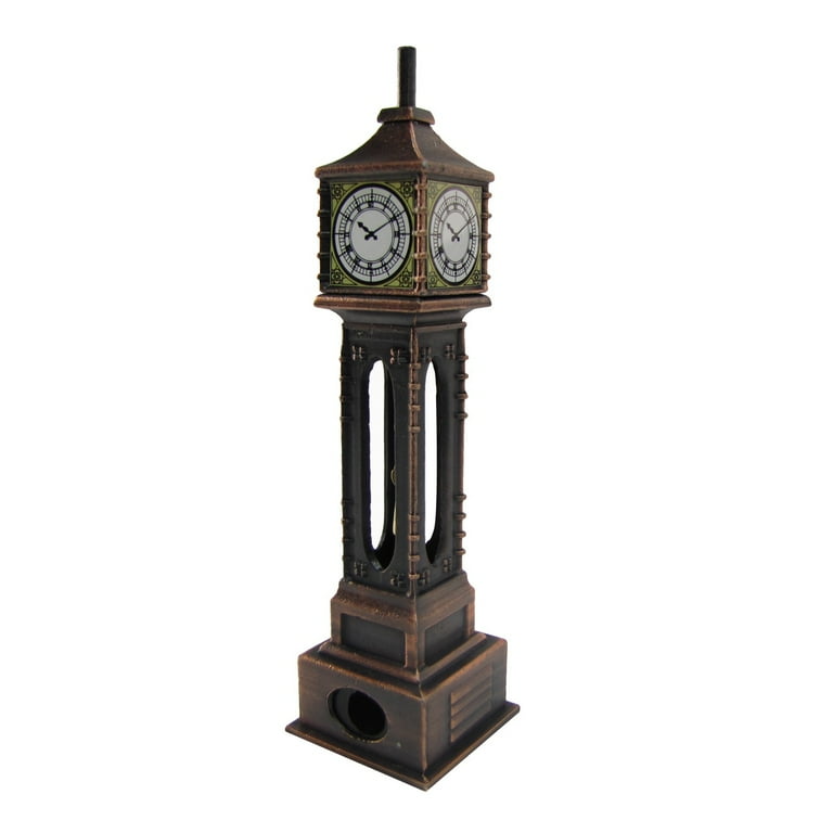 1:16 Scale Model Dollhouse Accessory Grandfather Clock Pencil Sharpener 1:16 Scale Model Dollhouse Accessory Grandfather Clock Pencil Sharpener