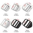 thumbnail image 2 of DIY Shoulder Bag Strap Part Luggage Hardware Backpack Straps Buckle Slider Loop Backpack Accessories Slider Adjust Buckle BLACK C-25MM, 2 of 8
