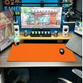 thumbnail image 6 of Orange Mouse Pad Extended Large Gaming Mousepad XL Big Long Oversized Desk Mat Stitched Edges 31.5 X 11.8 Inch for Home Office, 6 of 6