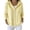 Yellow_#03, variant on Sewkxo Womens Zip up Hooded Cardigan Knitted Hoodies Raglan Sleeve Sweaters Jacket Outerwear,Wine L