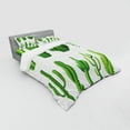 thumbnail image 3 of Ambesonne Cactus Bedding Set 3 Pcs, Hot Mexican Desert, Twin, Green, 3 of 3
