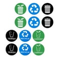 thumbnail image 3 of DOLITY 12 Pieces Garbage Can Stickers Recycling Bins Stickers Garbage Recycling Sticker, 3 of 9