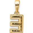 thumbnail image 4 of 10K Yellow Gold Diamond Letter E Initial With Bail Pendant - Jbsp, 4 of 5