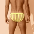 thumbnail image 3 of Vedolay Ladies Underpants Men's Fashion Casual Comfortable Breathable Printed Low Waist Briefs,Yellow S, 3 of 5
