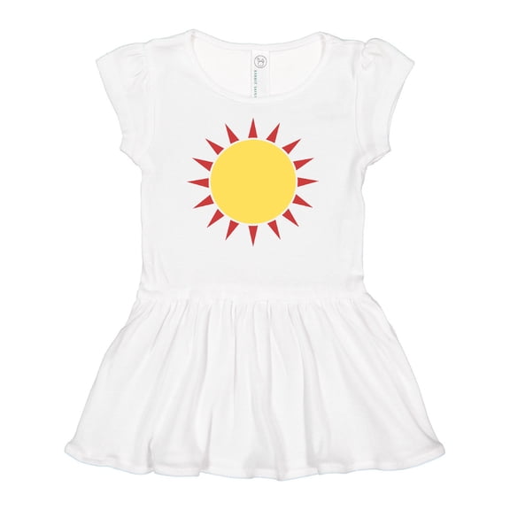 Inktastic Cute Sun Girls Baby Dress