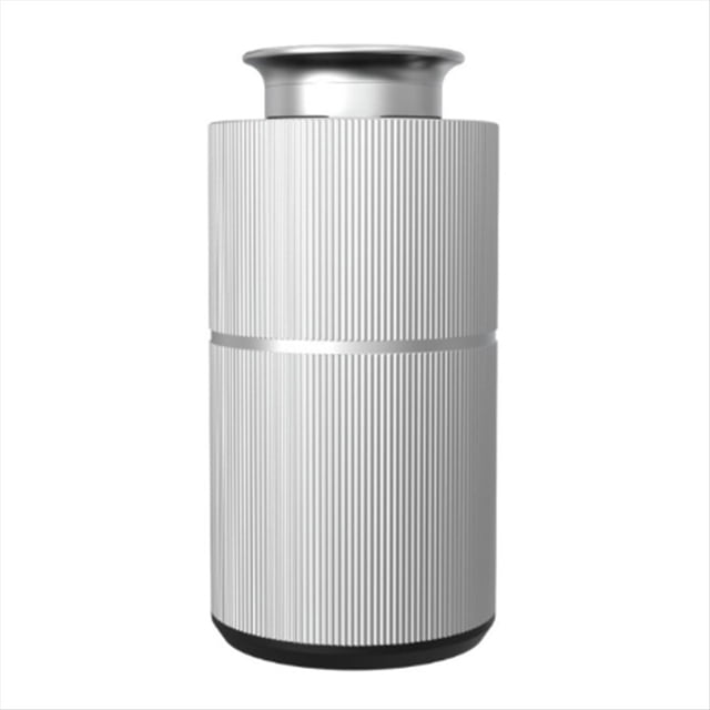 Difusor de Aromaterapia Premium USB de Carga de Aleaciones de Aluminio Material Difusor de Aceite Aromático Ambientador Dispositivo de Plata