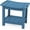 Blue, variant on SERWALL HDPE Shower Bench for Inside Shower, Waterproof Shower Stool with Handles- Blue
