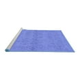 thumbnail image 2 of Ahgly Company Machine Washable Indoor Rectangle Oriental Blue Traditional Area Rugs, 8' x 12', 2 of 4