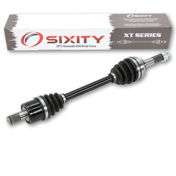 Sixity XT Rear Left Axle compatible with Kawasaki Brute Force 650i 2012 - KVF650FCS 4X4