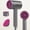 Gray, variant on BABONIR 1875W Foldable Travel Hair Dryer for Women with Diffuser, Lightweight Fast Drying Ionic Blow Dryer with Concentrator, Pink