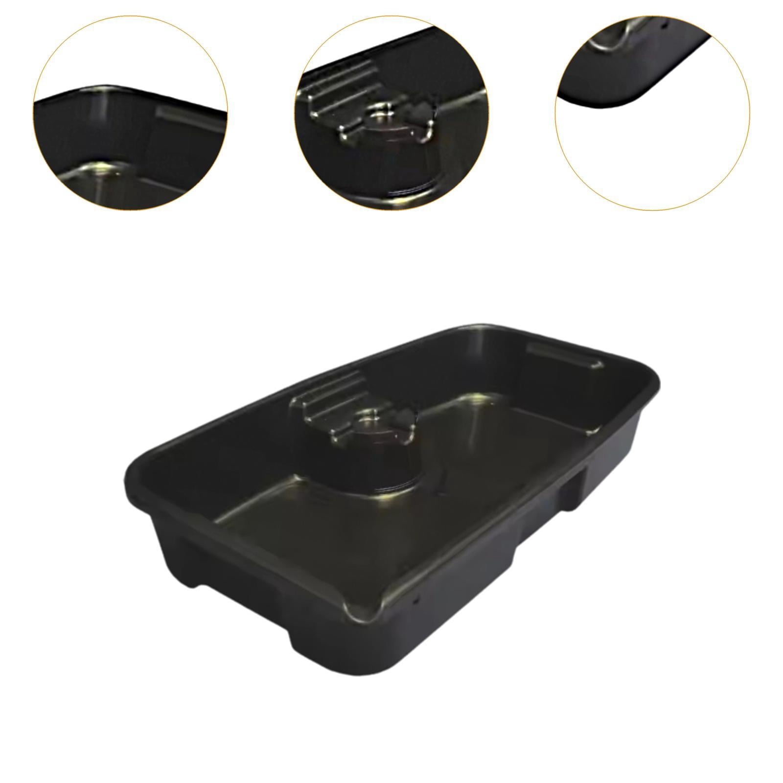 JISADER Oil Drip Tray Vehicle Oil Change Automotive Accessories Garages Oil Drain Pan
