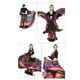 thumbnail image 2 of Falda gitana tribal Salvador Maxi 25 Yardas para Danza Del Vientre Negro, 2 of 10