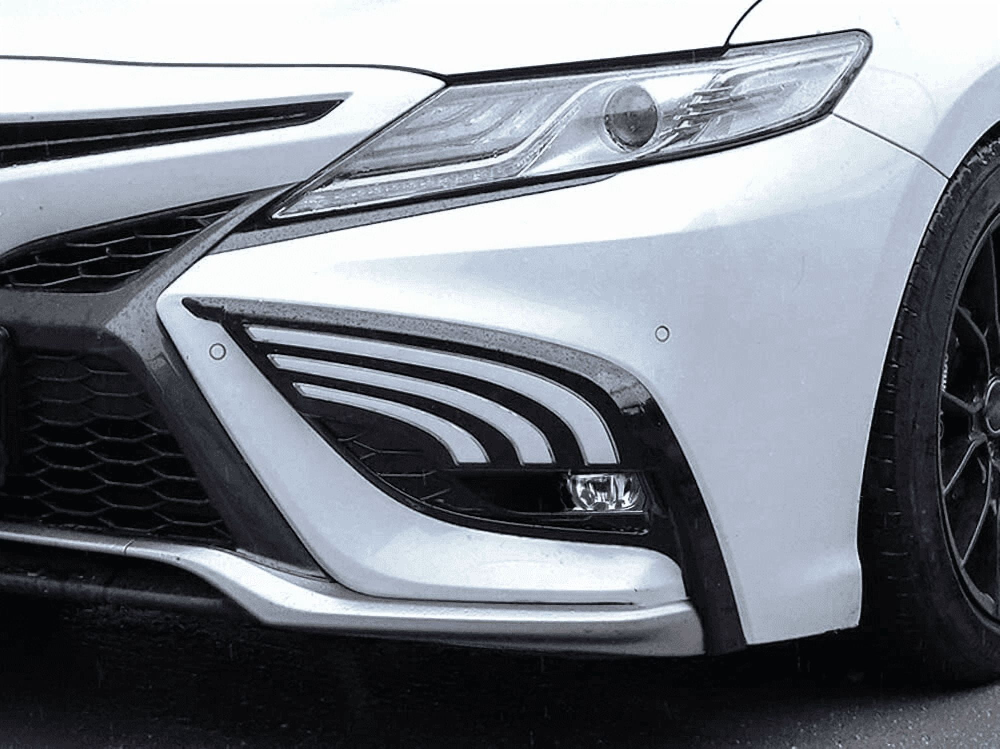 Woudy LED DRL Daytime Running Fog Lights for Toyota Camry SE XSE 2021-2024