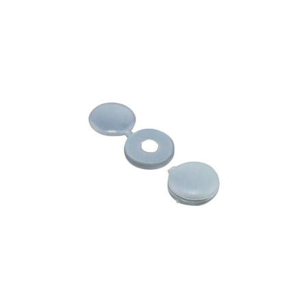 

100pcs Hinged Plastic Screw Cover Fold Cap Button Home Furniture Decor Cover